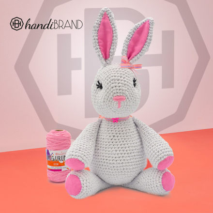 Picture of Kit Amigurumi Girl Rabbit. Choose Your Colors!