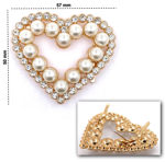 Picture of Strass Label Heart 5cm
